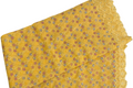 Luxury Swiss Lace Fabric – Golden Meadow Multicolor Embroidered Lace (5 yards)